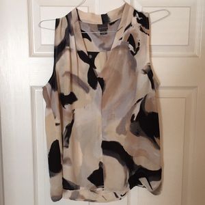 Sleeveless Multicolor Covington Casual Top